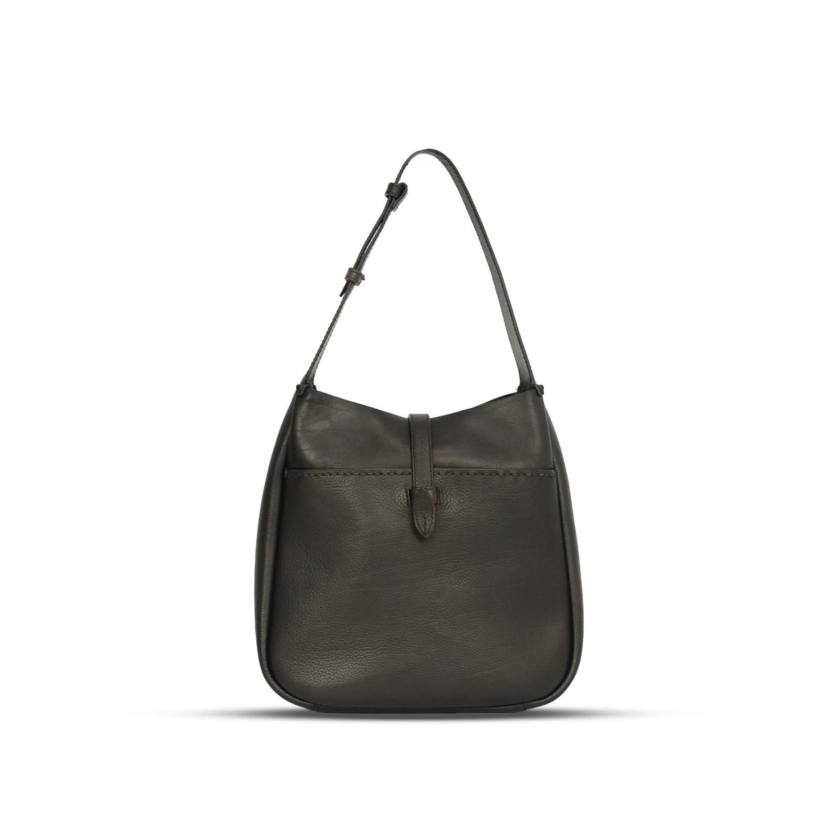 Everyday Sling Medium in Testa di Moro leather — front view