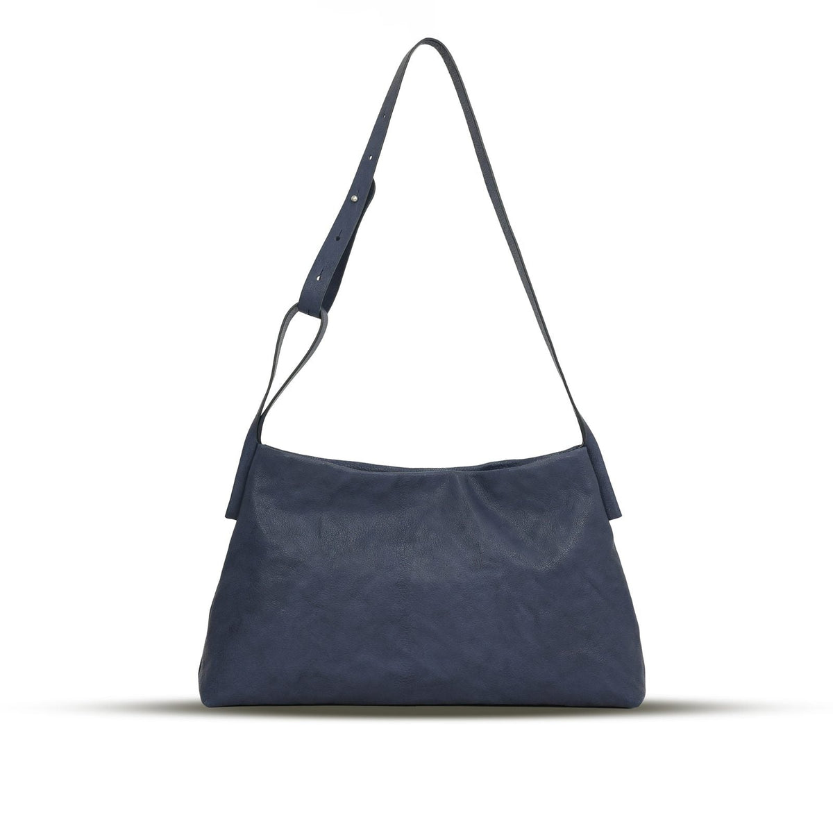 Colette Vintage in French Navy leather — front view