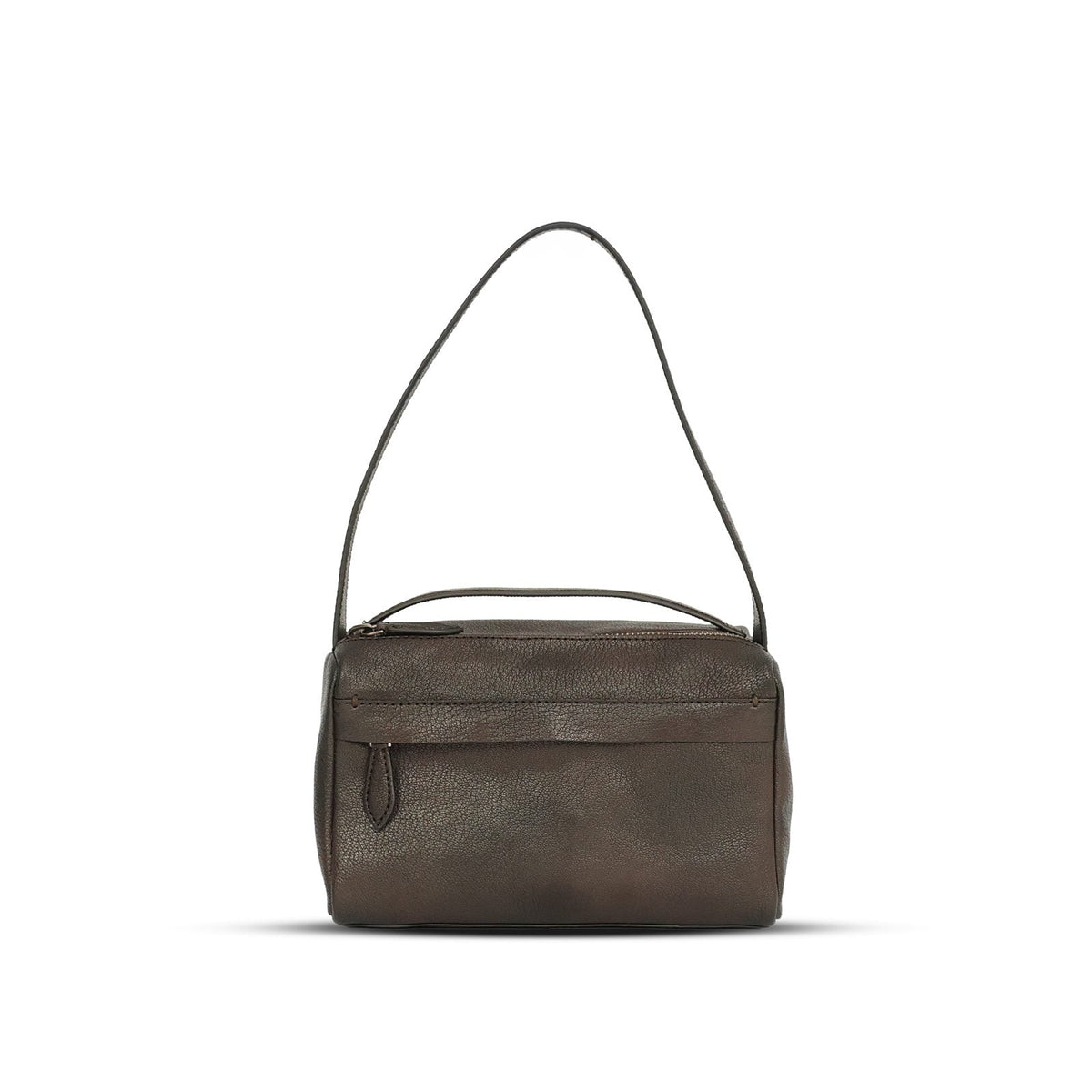 Evening Bag in Testa di Moro leather — front view